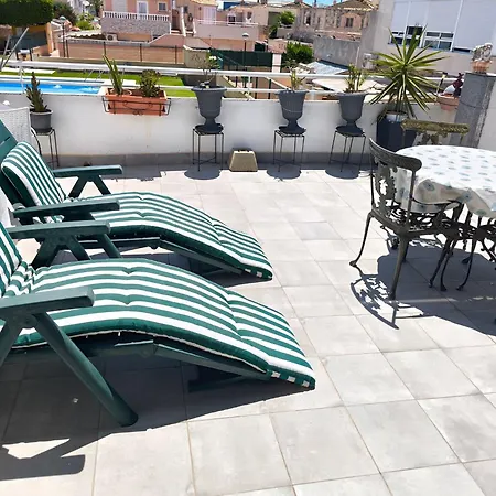 Cozy With Private Terrace And Communal Pool In Торрев'єха